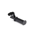 REPOSAPIES PLEGABLE UNIVERSAL (Montaje en tubo) Negro