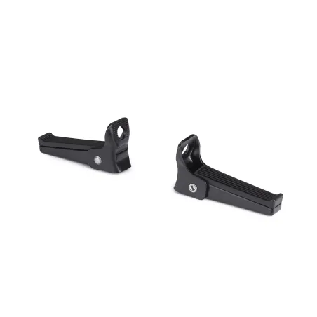 REPOSAPIES PLEGABLE UNIVERSAL (Montaje en eje) Negro