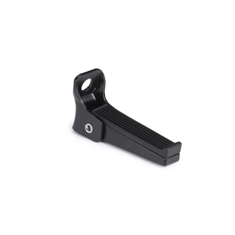 REPOSAPIES PLEGABLE UNIVERSAL (Montaje en eje) Negro