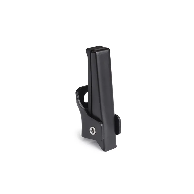 REPOSAPIES PLEGABLE UNIVERSAL (Montaje en eje) Negro