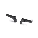 REPOSAPIES PLEGABLE UNIVERSAL (Montaje en eje) Negro