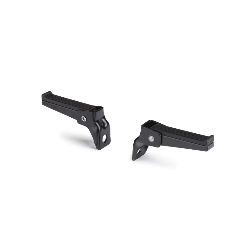 REPOSAPIES PLEGABLE UNIVERSAL (Montaje en eje) Negro