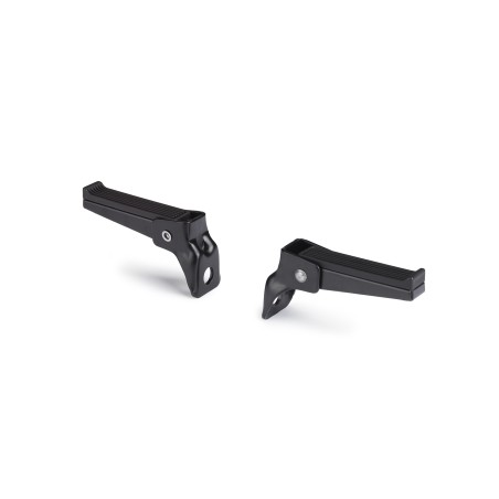 REPOSAPIES PLEGABLE UNIVERSAL (Montaje en eje) Negro