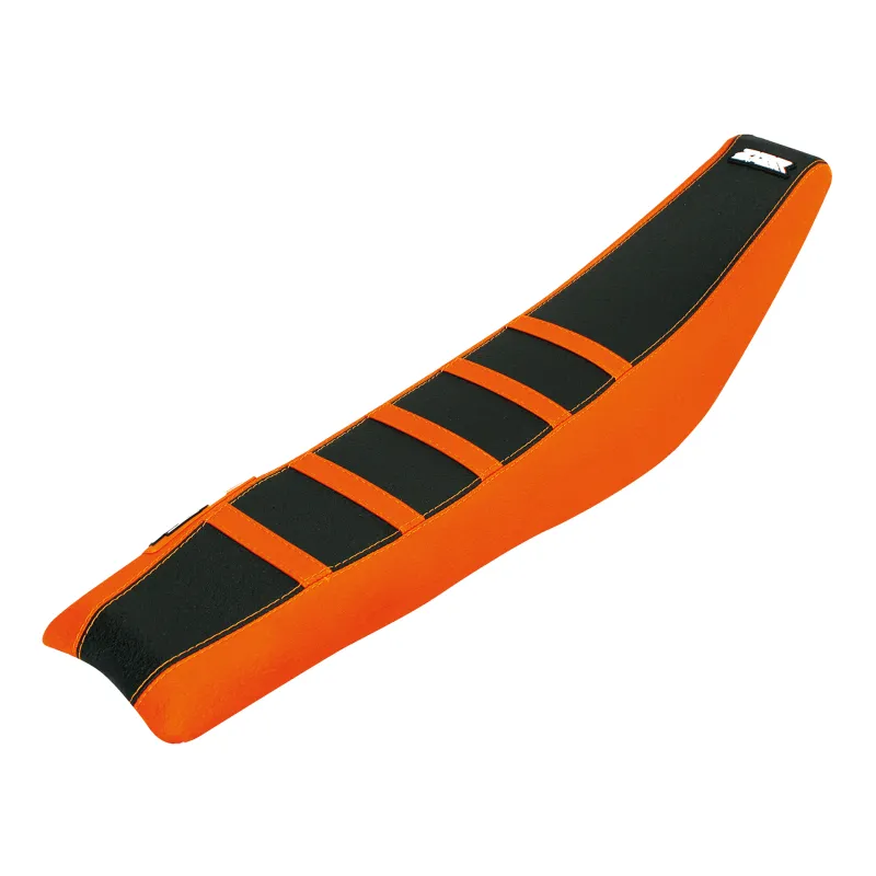 FUNDA ASIENTO POLISPORT  ZEBRA KTM SX/SX-F/XC/XC-F(19-22) EXC/EXC-F/XC-W/XCF-W(20-23) Naranja/Negro
