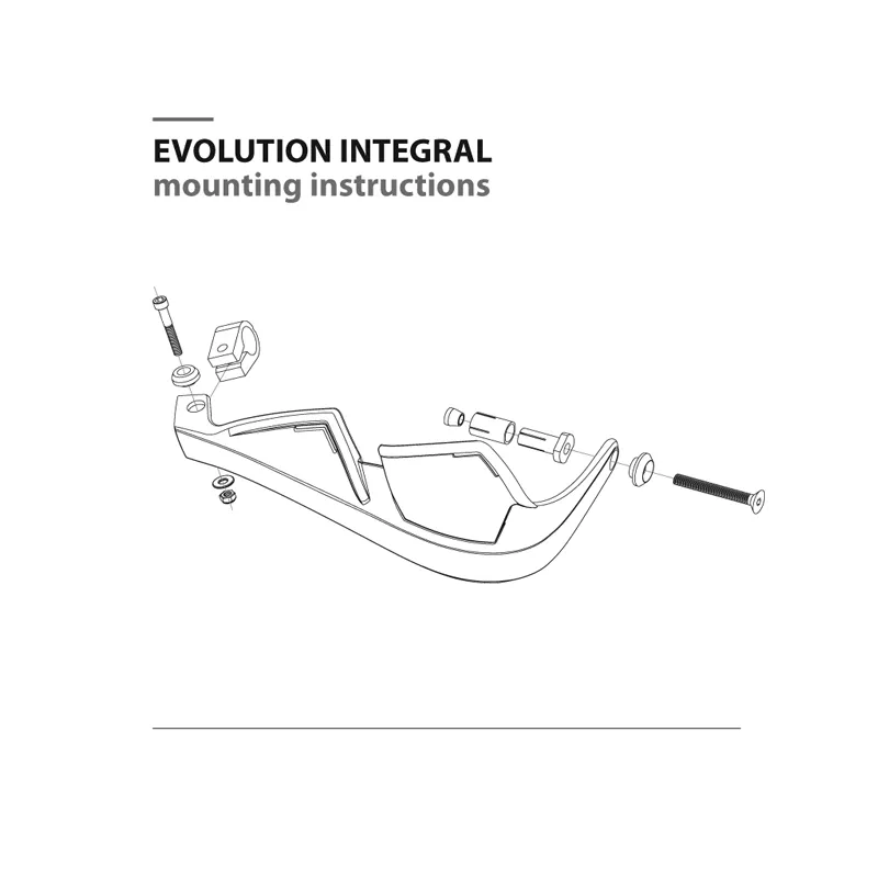 KIT MONTAJE POLISPORT  MAGURA EVOLUTION 26-28,5 mm