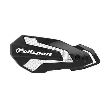 PROTECTOR MANOS POLISPORT  MX FLOW HONDA CR450F(09-20) CRF250(21) CR(07) CRFX(09) Negro/Blanco