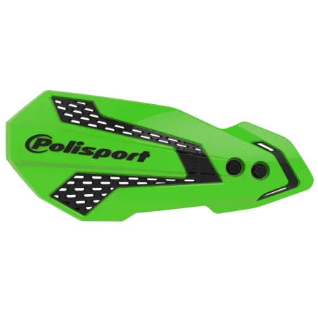 Protetor de mão MX FLOW - KX450 Modelos 2019-22 - Verde e Preto POLISPORT