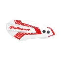 PROTECTOR MANOS MX FLOW GASGAS EC/EC-E HUSQVARNA TE/FE (22) Blanco/Rojo