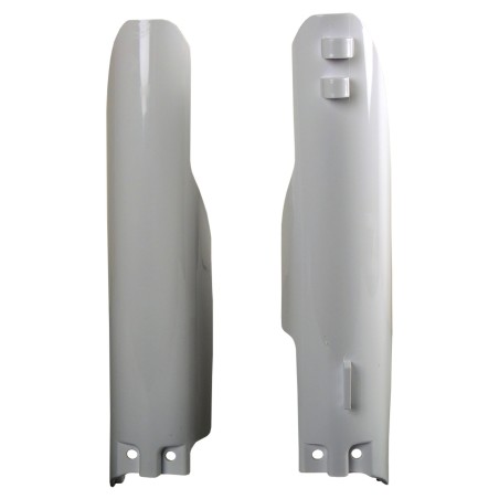 Suzuki RM125, RM250 - Protetores de Forqueta Branco - Modelos 2001-06 POLISPORT