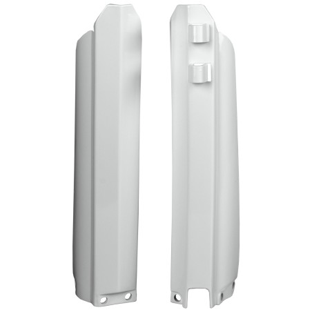 Yamaha YZ125/250, YZ250F, YZ426F - Protetores de Forqueta Branco - Modelos 1996-04 POLISPORT