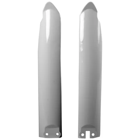 Fork Guards White for Kawasaki Models POLISPORT