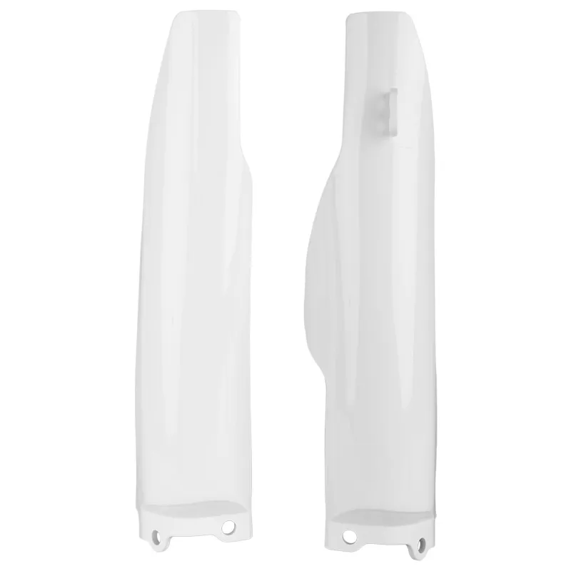 Kawasaki KX250F - Fork Guards White - 2004-05 Models POLISPORT
