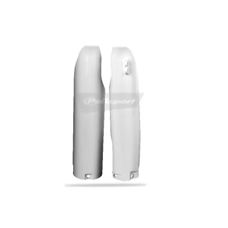 Yamaha WR250F,WR450F - Protetores de Forqueta Branco - Modelos 2005 POLISPORT