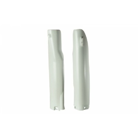 Yamaha WR250F,WR450F - Protetores de Forqueta Branco - Modelos 2006-20 POLISPORT