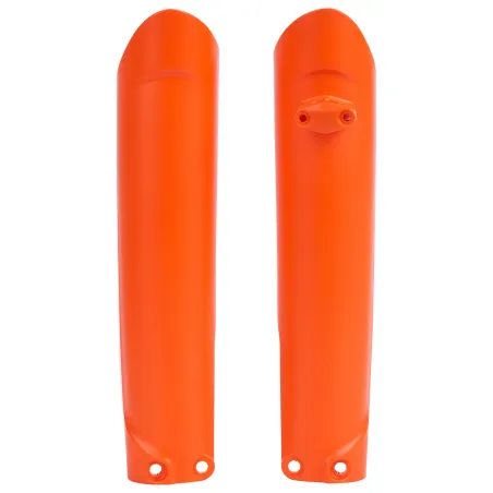 KTM XC-W,XCF-W - Fork Guards Orange - 2016-22 Models POLISPORT