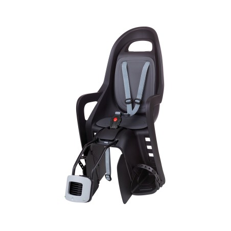 Groovy FF - Child Bike Seat for Frames Black and Dark Grey POLISPORT