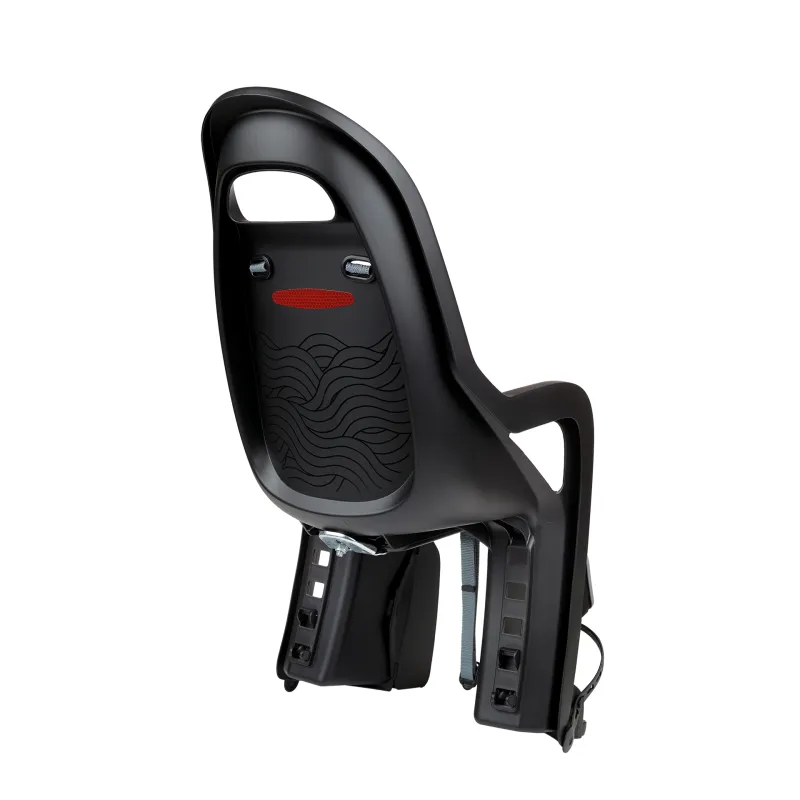 Groovy FF - Child Bike Seat for Frames Black and Dark Grey POLISPORT