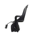 Groovy FF - Child Bike Seat for Frames Black and Dark Grey POLISPORT