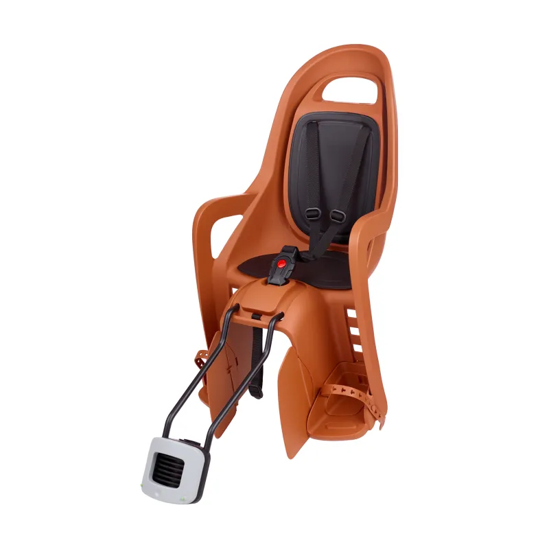 Groovy 29´´ - Child Bike Seat Caramel Brown and Black for Small Frames and 29ers POLISPORT