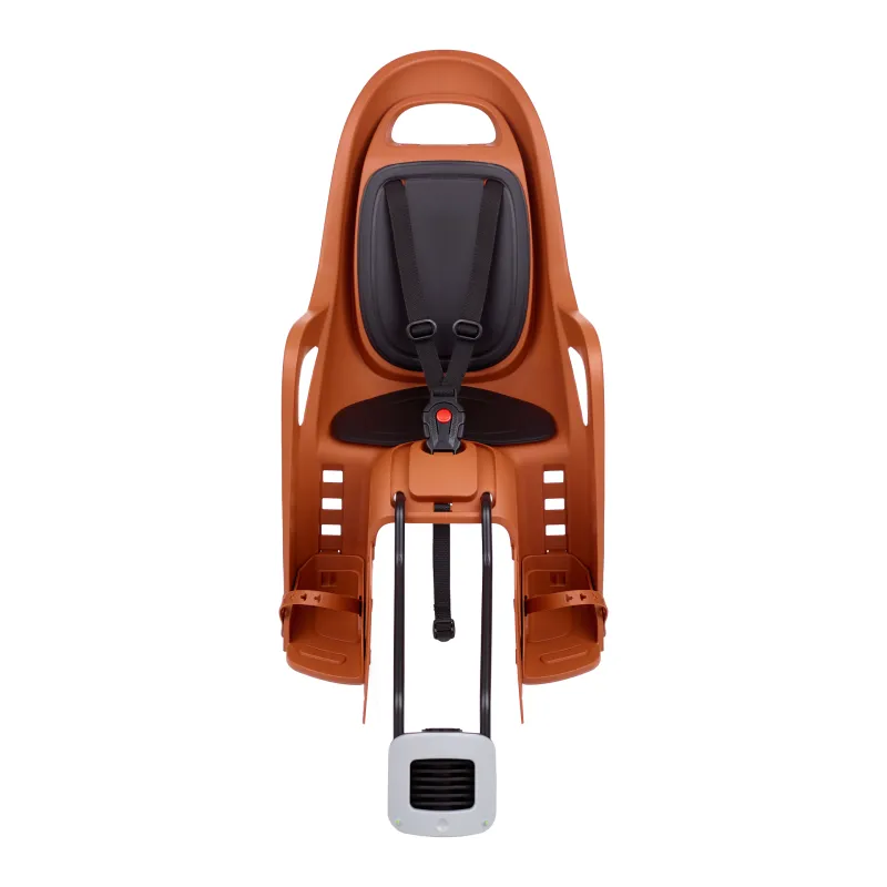 Groovy 29´´ - Child Bike Seat Caramel Brown and Black for Small Frames and 29ers POLISPORT