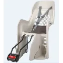 Joy 29´´ - Child Bicycle Seat for Small Frames and 29Ers Cream and Dark Grey POLISPORT