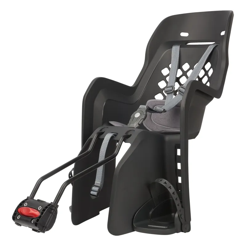 Joy 29´´ - Child Bicycle Seat for Small Frames and 29Ers Dark Grey POLISPORT