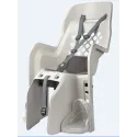 Joy CFS - Child Bicycle Seat for Carriers Cream and Dark Grey POLISPORT