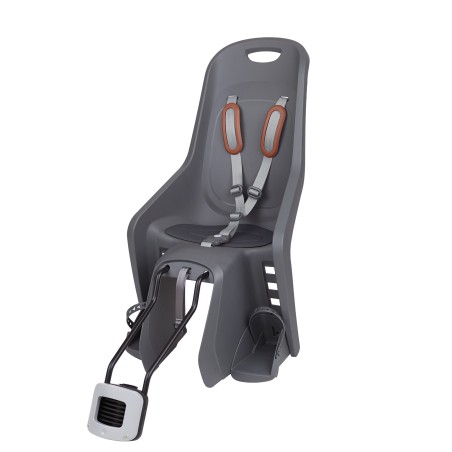 Bubbly Maxi Plus 29´´ - Child Bicycle Seat Grey for Small Frames and 29Ers POLISPORT