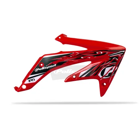TAPAS RADIADOR POLISPORT  CRF450R (05-08) IPD Rojo CR00