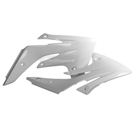 TAPAS RADIADOR POLISPORT  CRF150R (07-23) Blanco