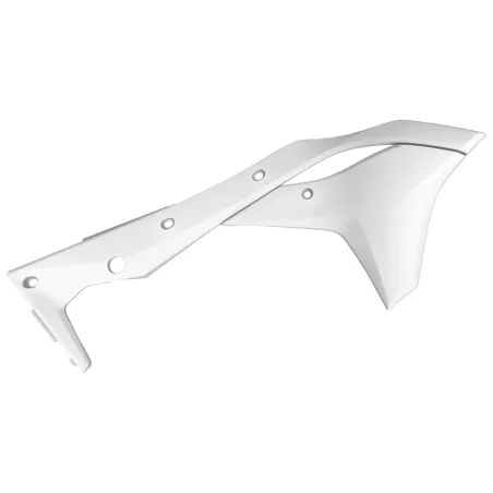 Kawasaki KX250F - Radiator Scoops White - 2017-20 Models POLISPORT