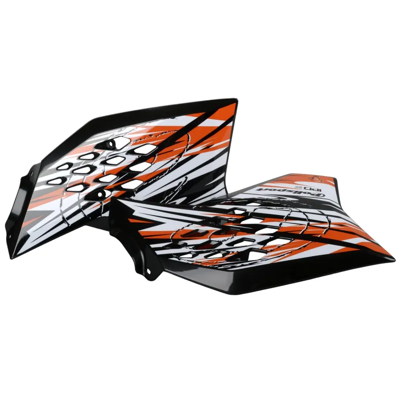 TAPAS RADIADOR POLISPORT  SX65 IPD (09-15) Negro