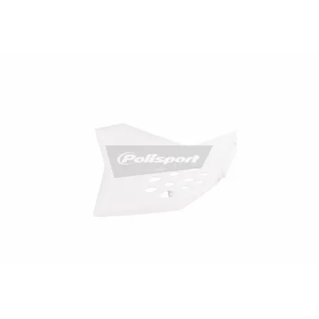 TAPAS RADIADOR POLISPORT  SX65(09-15) XC65(09) Blanco