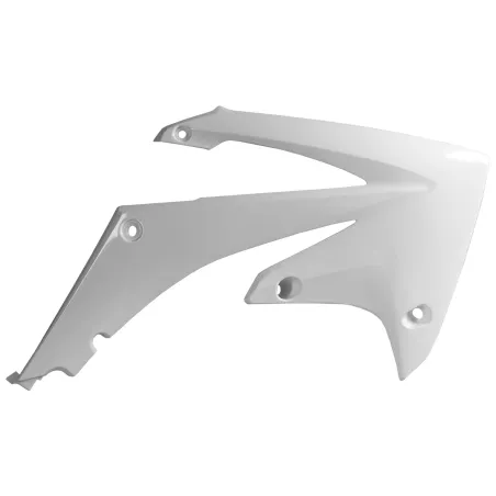 TAPAS RADIADOR POLISPORT  CRF250R(10-13) 450R(09-12) Blanco