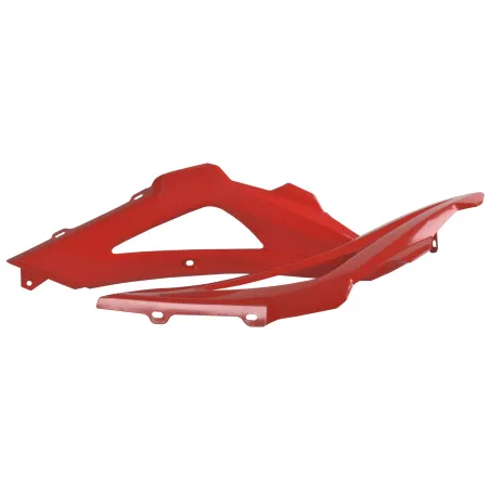 TAPAS RADIADOR POLISPORT  HUSQVARNA TC/TE (08-09) Rojo