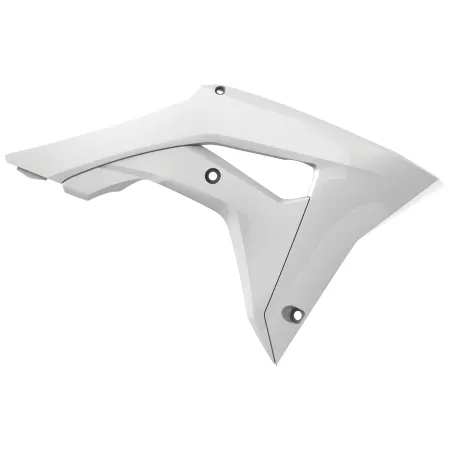TAPAS RADIADOR POLISPORT  CRF250R(18-21) 450R/450RX(17-20) Blanco
