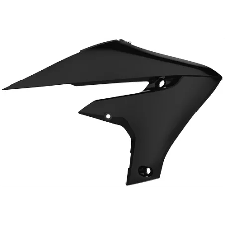 TAPAS RADIADOR POLISPORT  YZ250F(19-23) YZ250FX/WR250F(20-23) YZ450F(18-22) YZ450FX/WR450F (19-23) Negro