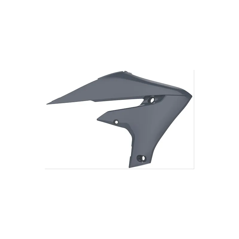 TAPAS RADIADOR POLISPORT  YZ250F(19-23) YZ250FX/WR250F(20-23) YZ450F(18-22) YZ450FX/WR450F (19-23) Gris