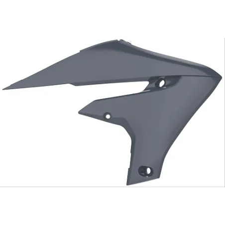 TAPAS RADIADOR POLISPORT  YZ250F(19-23) YZ250FX/WR250F(20-23) YZ450F(18-22) YZ450FX/WR450F (19-23) Gris