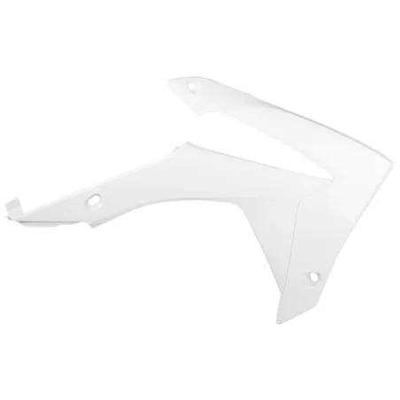 TAPAS RADIADOR POLISPORT  CRF250R(14-17) 450R(13-16) Blanco