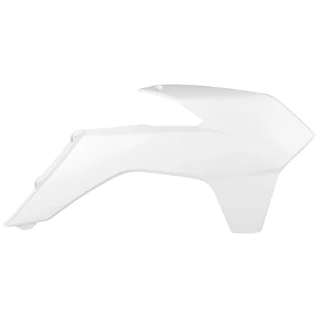 TAPAS RADIADOR POLISPORT  SX/XC(13-16) SX-F/XC-F(13-15) EXC/EXC-F(14-16) Blanco