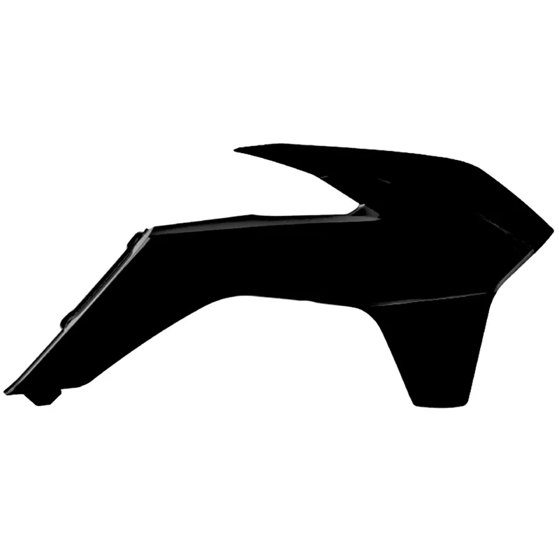 TAPAS RADIADOR POLISPORT  SX/XC(13-16) SX-F/XC-F(13-15) EXC/EXC-F(14-16) Negro