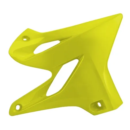 TAPAS RADIADOR POLISPORT  YZ125/250 (15-21) YZ125X/250X (16-23) Amarillo Flúor
