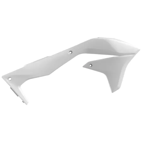 TAPAS RADIADOR POLISPORT  KX450F (16-18) Blanco