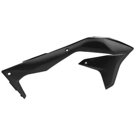 TAPAS RADIADOR POLISPORT  KX450F (16-18) Negro