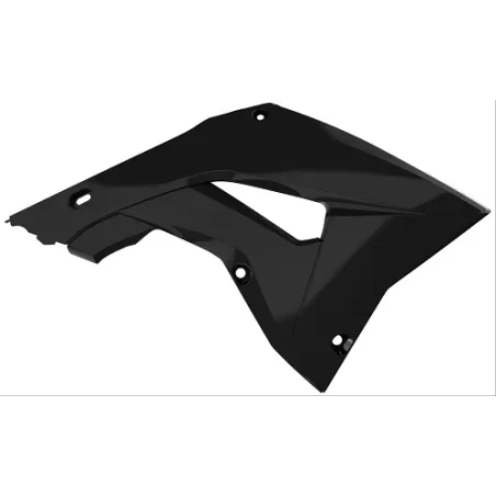 TAPAS RADIADOR POLISPORT  CR125/250 (02-07) Negro