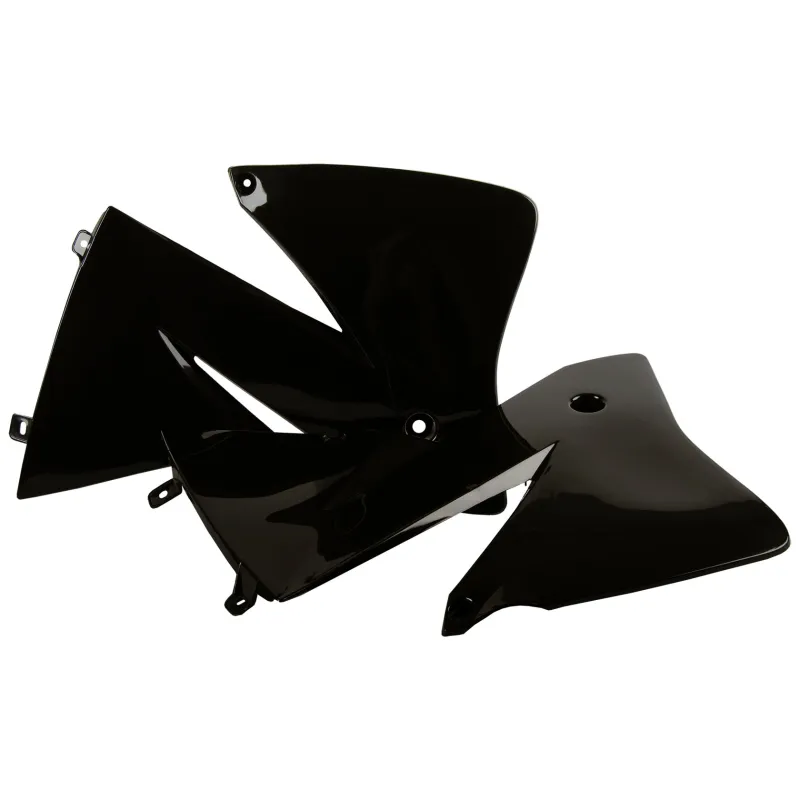 TAPAS RADIADOR POLISPORT  EXC (01-02) Negro