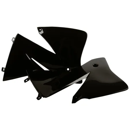 TAPAS RADIADOR POLISPORT  EXC (01-02) Negro