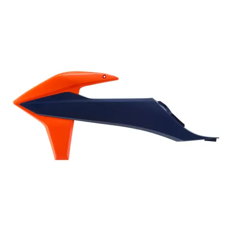 TAPAS RADIADOR POLISPORT  SX/SX-F/XC/XC-F (19-22) EXC (20-23) Naranja/Azul