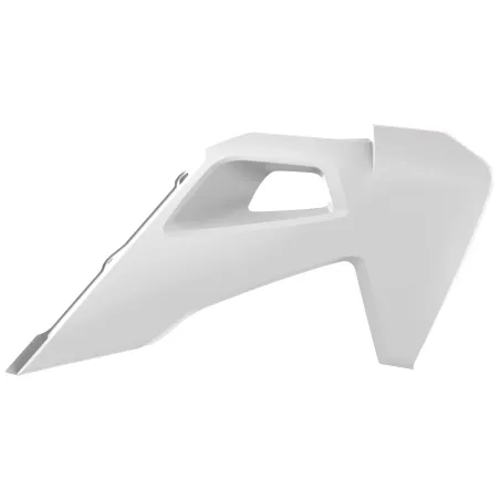 TAPAS RADIADOR POLISPORT  HUSQVARNA TC/FC/TX/FX (19-22) TE/FE(20-23) Blanco